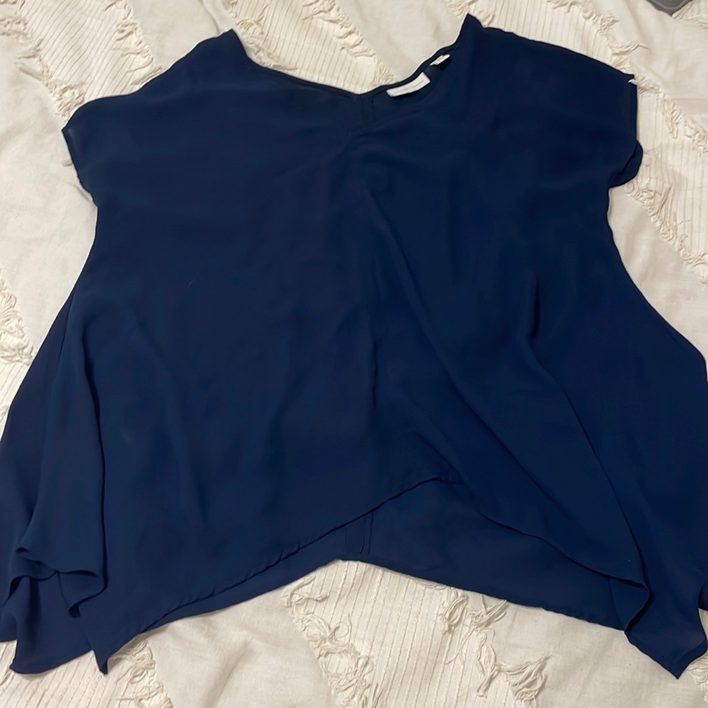 Navy Blouse